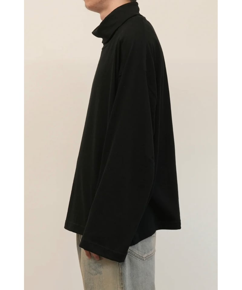 ANCELLM（アンセルム）】C/R OVER TURTLE NECK LS T-SHIRT