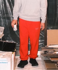 【BLANKMAG（ブランクマグ）】SO MANY BOOKS Sweatpants TADAYOI Exclusive -RED