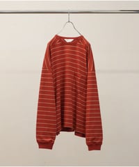 【ANCELLM（アンセルム）】BORDER LS -RED