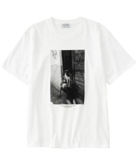 【POET MEETS DUBWISE（ポエトミーツダブワイズ） 】BLACK ALLEYS OF MEXICO T-Shirt　−WHITE
