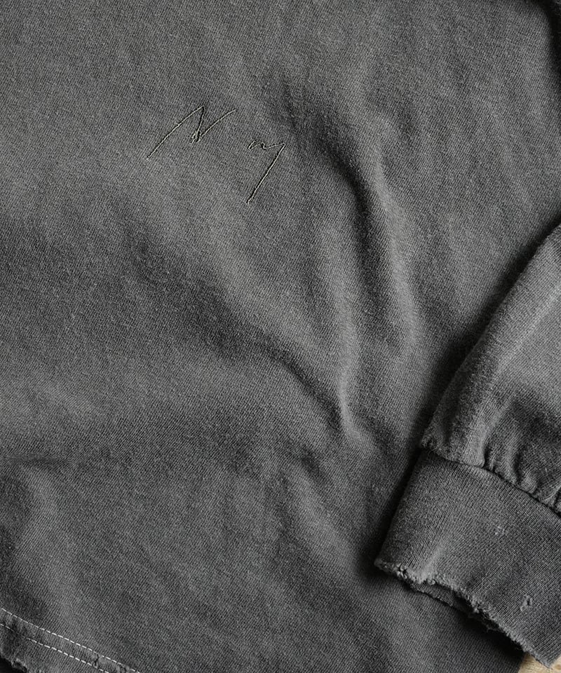 ANCELLM（アンセルム）】I'm not there DYED LS T-SHIRT –