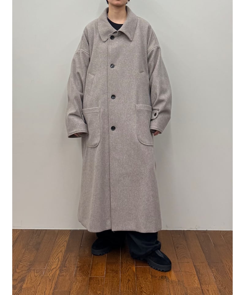 VOAAOV （ヴォアーブ）】/ WOOL LONG COAT TADAYOI -BROWN