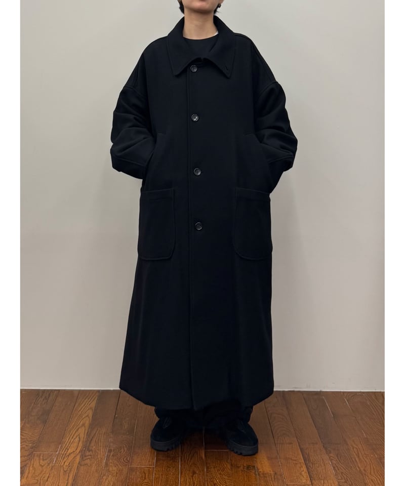 VOAAOV （ヴォアーブ）】/ WOOL LONG COAT TADAYOI -BLACK