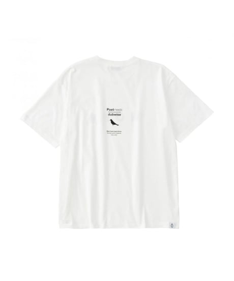【POET MEETS DUBWISE（ポエトミーツダブワイズ） 】HOPE T-shirt　-WHITE