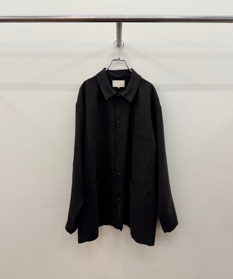 【YOKO SAKAMOTO（ヨーコサカモト）】WORK SHIRT 　-BROWN