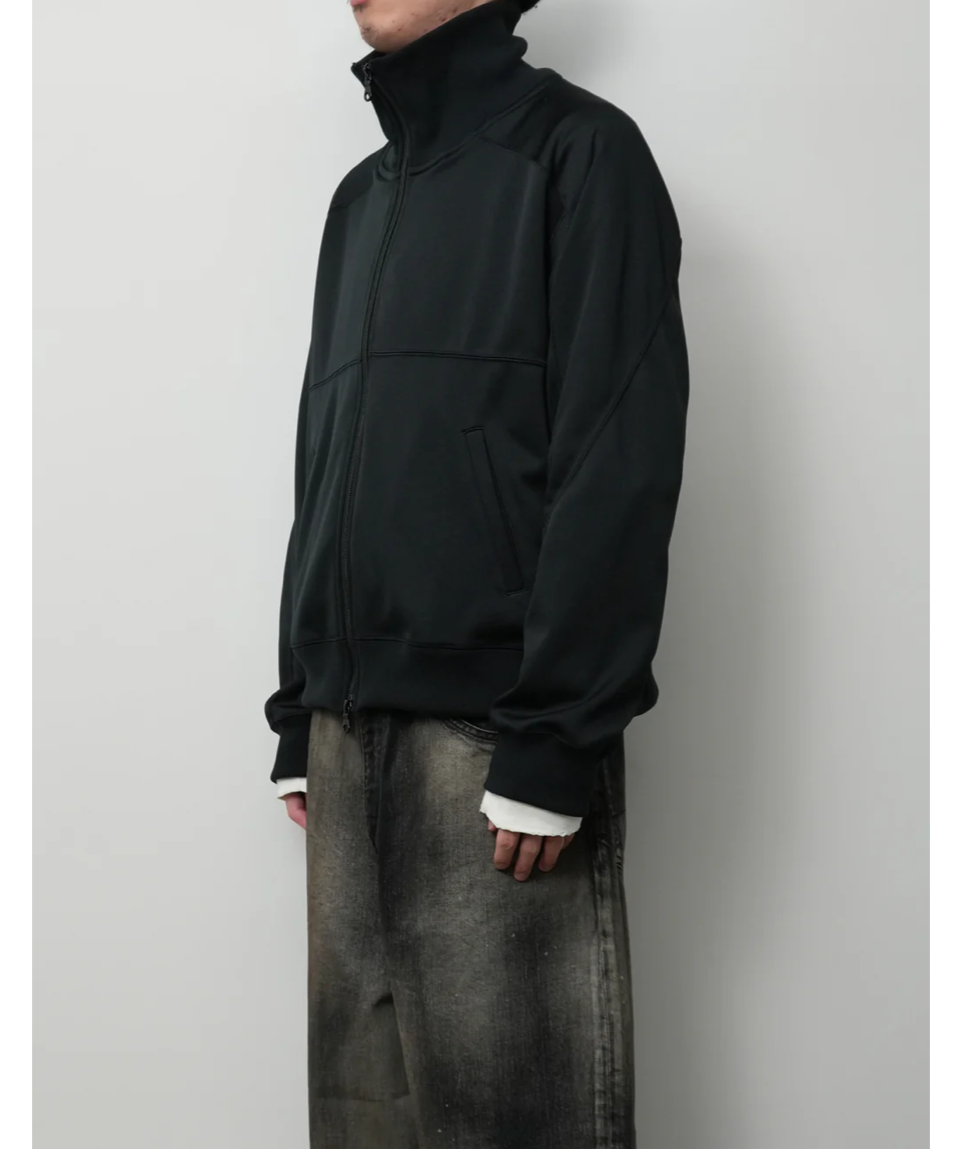ANCELLM(アンセルム)】DRIVERS TRACK JACKET -BLACK | t ANCELLM(アンセルム)】DRIVERS TRACK JACKET -BLACK | t