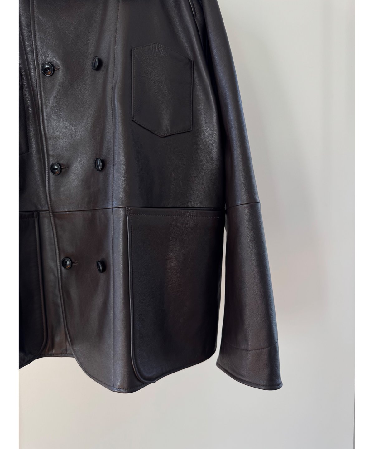 ジャケット・アウター CCU NAKED COW SKIN COVERALL CCU（シーシーユー）】 COVERALL -COW SKIN -D.BROWN | ta