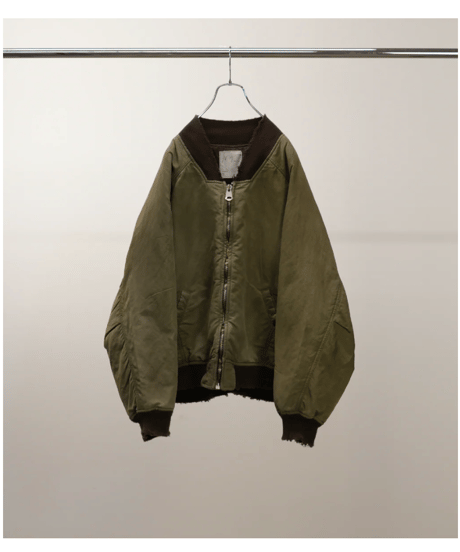 ancellm ジャケット　美品 アンセルム“経年変化の表情”レザージャケット＆パッチワーク