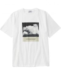 【POET MEETS DUBWISE（ポエトミーツダブワイズ） 】CLOUDS T-shirt　-WHITE