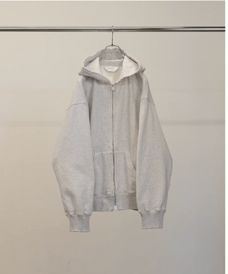 【ANCELLM（アンセルム）】ZIP HOODIE -HEATHER