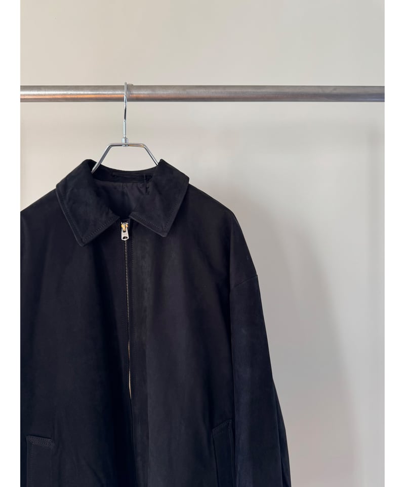 YOKO SAKAMOTO（ヨーコサカモト）】ZIP BLOUSON - BLACK-NU