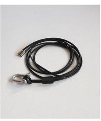 【ANCELLM（アンセルム）】LEATHER ROPE BELT