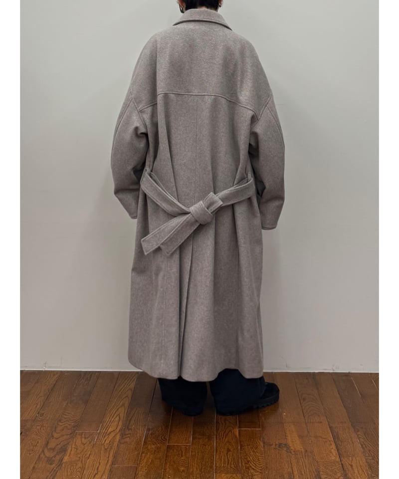 k*d様 新品タグ付き✨VOAAOV　ヴォアーブ　ウールロングコート　グレー　ユ k*d様 新品タグ付き✨VOAAOV ヴォアーブ ウールロングコート グレー ユ