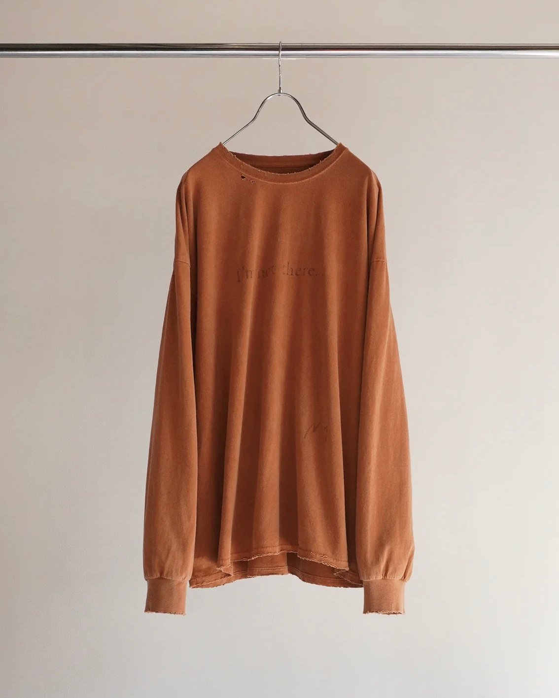 トップス ANCELLM \"'I'm not there DYED LS T-SHIRT ANCELLM - Im Not There Dyed Long Sleeve T-shirt | HBX