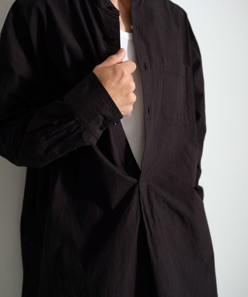 YOKO SAKAMOTO / GRANPA SHIRT -BLACK- | tadayoi