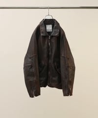 【ANCELLM（アンセルム）】LEATHER JACKET