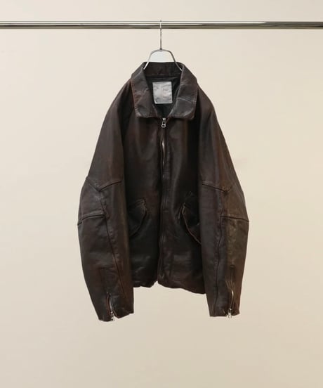 【ANCELLM（アンセルム）】LEATHER JACKET