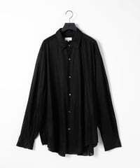 【KANEMASA PHIL.（カネマサ フィル）】 46G Artisan Shirt -BLACK