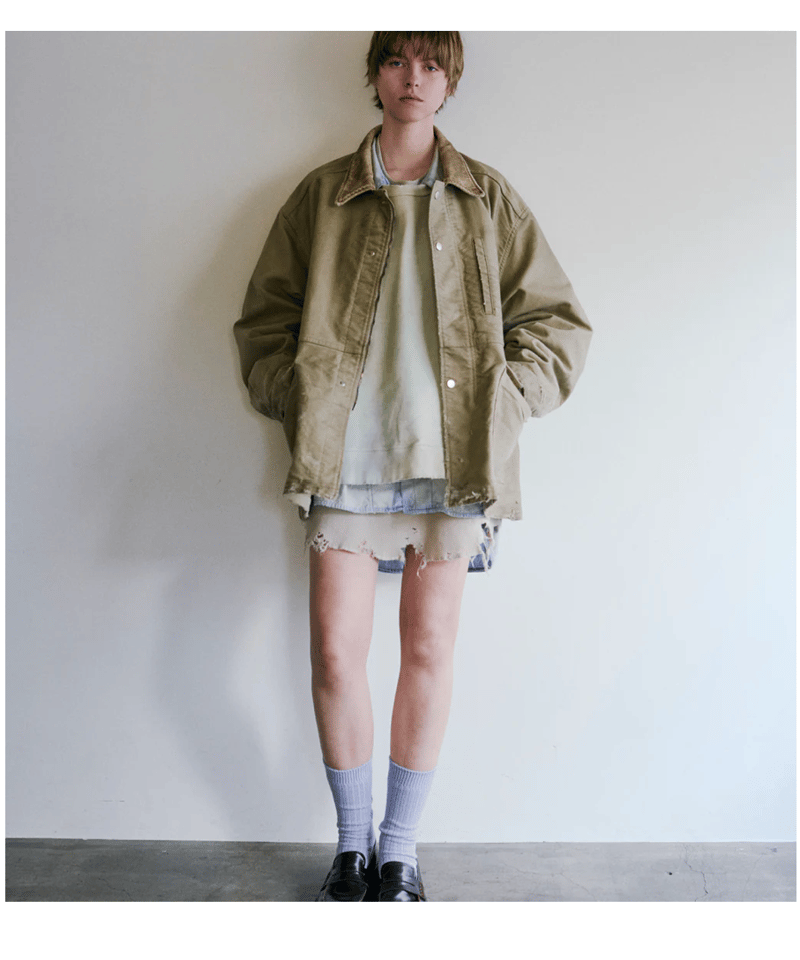 ジャケット・アウター 25AW ANCELLM MOLESKIN WORK JACKET BEIGE ANCELLM MOLESKIN WORK JACKET [BEIGE] - Fresh Service