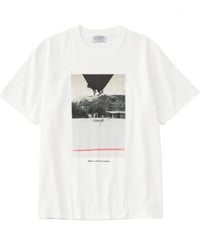 【POET MEETS DUBWISE（ポエトミーツダブワイズ） 】KJLW COLLAGE 01 T-shirt　−WHITE