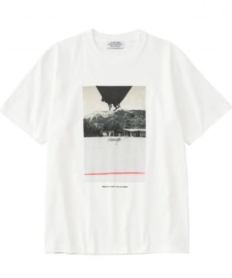 【POET MEETS DUBWISE（ポエトミーツダブワイズ） 】KJLW COLLAGE 01 T-shirt　−WHITE