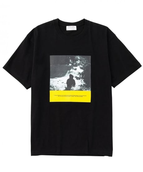 【POET MEETS DUBWISE（ポエトミーツダブワイズ） 】THINK SLOWLY T-shirt　-BLACK