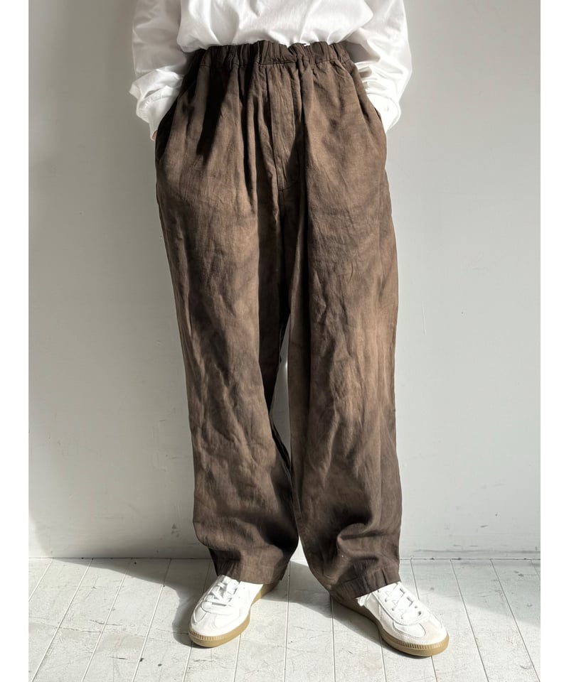 YOKO SAKAMOTO（ヨーコサカモト）】 / TAPERED TROUSERS -K