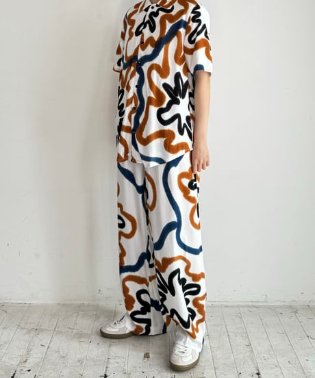 【SUKU HOME（スクホーム）】SUMMER NIGHT PYJAMA SET −RHYTHM