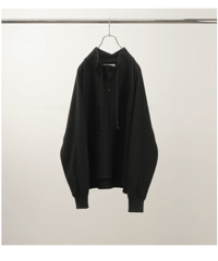 ANCELLM（アンセルム）】UV NECK KNIT - BLACK | tadayoi