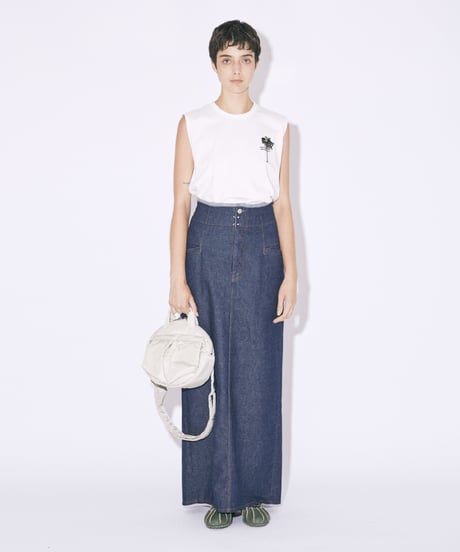 【beautiful people（ビューティフルピープル）】POTRxbp helmet bag in nylon twill–ecru