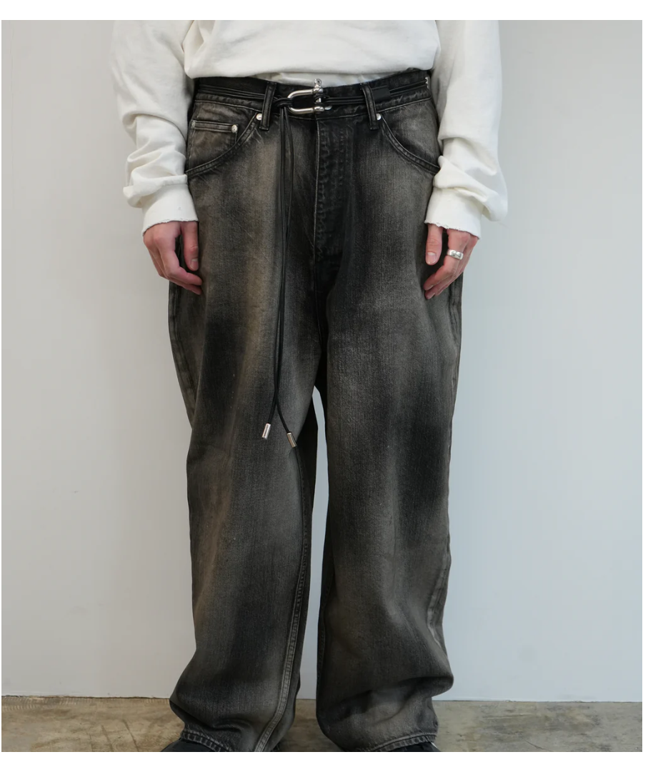 ANCELLM(アンセルム)】LEATHER ROPE BELT | tadayoi ANCELLM(アンセルム)】LEATHER ROPE BELT | tadayoi