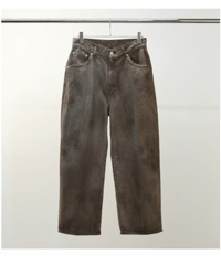 ANCELLM（アンセルム）】DENIM WIDE SLACKS -INDIGO | tad