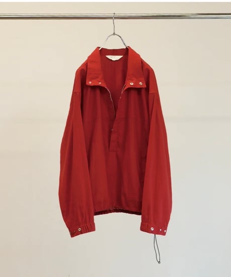 【ANCELLM（アンセルム）】L/N PULLOVER SHIRT -RED