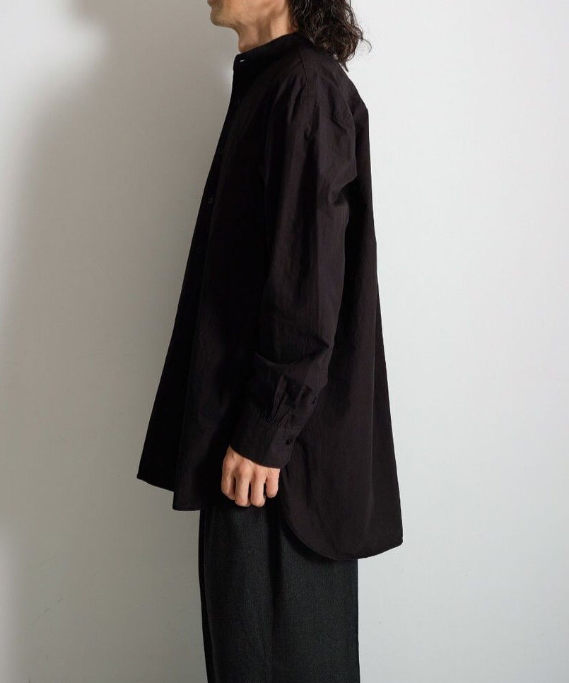 YOKO SAKAMOTO / GRANPA SHIRT -BLACK- | tadayoi