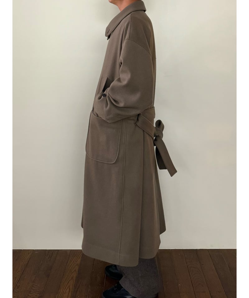 ジャケット・アウター VOAAOV S100 WOOL BEAVER DOUBLE LONG COAT VOAAOV S100 WOOL BEAVER DOUBLE LONG COAT