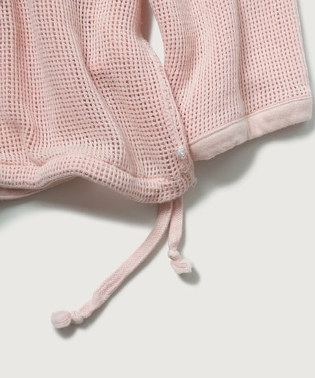 【INNAT（インアット）】MESH HOODIE -PINK