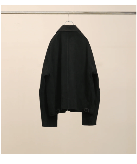 【ANCELLM（アンセルム）】GEEP LEATHER JACKET -BLACK