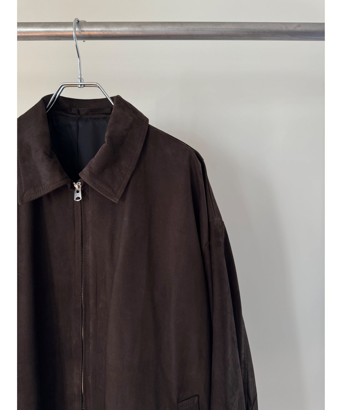 Brook Zip Blouson ブラウン 極美品 サイズ2 YOKO SAKAMOTO（ヨーコサカモト）】ZIP BLOUSON - BROWN- N