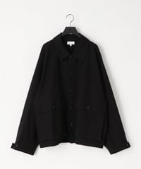 【KANEMASA PHIL.（カネマサ フィル）】 28G High Twist Work Jacket -BLACK