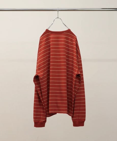 【ANCELLM（アンセルム）】BORDER LS -RED