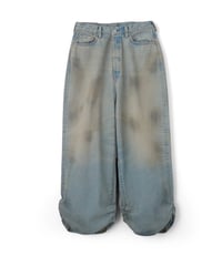 ANCELLM（アンセルム）】AGING TAPERED 5P DENIM PANTS –I