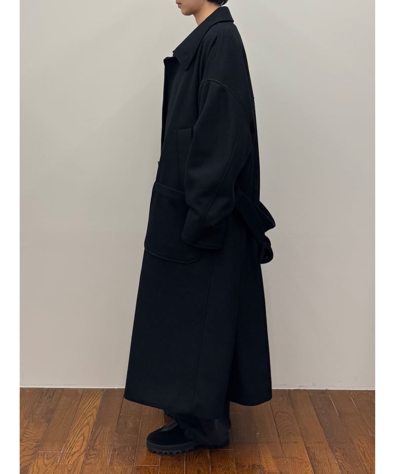 VOAAOV （ヴォアーブ）】/ WOOL LONG COAT TADAYOI -BLACK