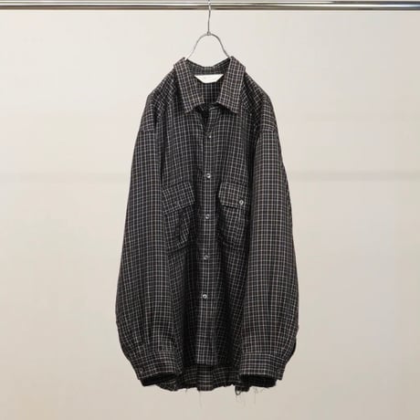 【25SS】 ANCELLM S/C SKIPPER PULLOVER ANCELLM（アンセルム） S/C Skipper Pullover（S/Cスキッパープル