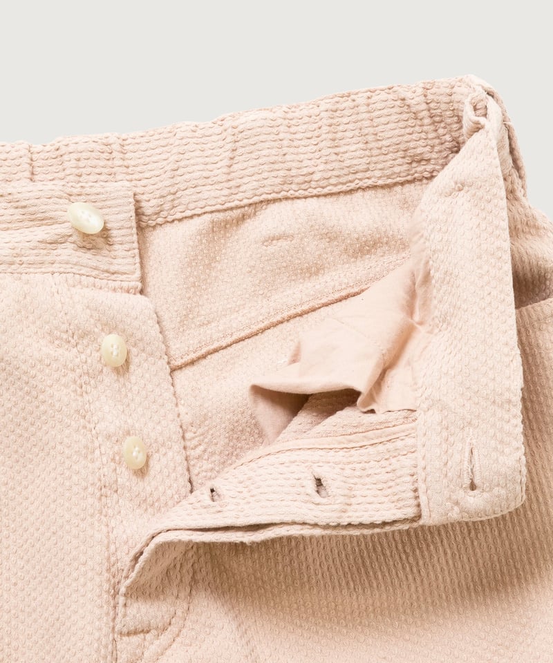 INNAT(インアット)】SASHIKO 5P PANTS-PINK | tadayoi INNAT(インアット)】SASHIKO 5P PANTS-PINK | tadayoi