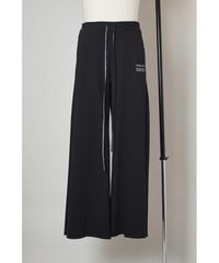 【SHINYAKOZUKA（シンヤコヅカ）】ORDINARY LIFE ORDINARY HOME PANTALON -COLOURLESS BLACK