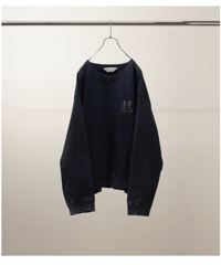 ANCELLM（アンセルム）】UV NECK KNIT - BLACK | tadayoi