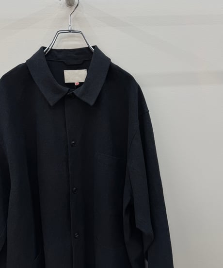 【YOKO SAKAMOTO（ヨーコサカモト）】WORK SHIRT 　-BLACK