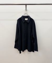 【YOKO SAKAMOTO（ヨーコサカモト）】WORK SHIRT 　-BLACK