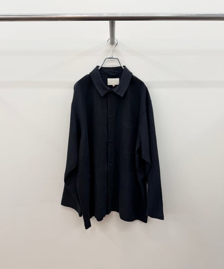 【YOKO SAKAMOTO（ヨーコサカモト）】WORK SHIRT 　-BLACK