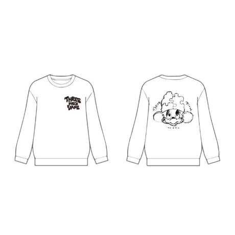 【受注予約販売】《復刻》２周年 GRAM × 3PCS ロングスリーブＴシャツ